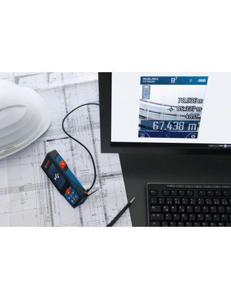 Medidor láser de distancias BOSCH GLM 150-27 C