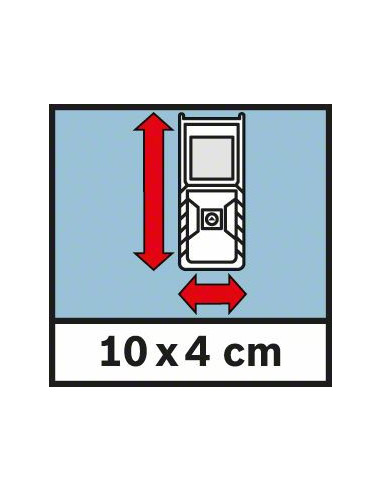 Medidor láser de distancias BOSCH GLM 40