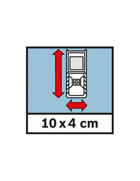 Medidor láser de distancias BOSCH GLM 40