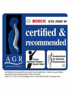 Mesa de trabajo BOSCH GTA 2500 W 2