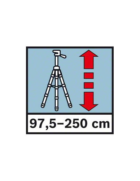 Trípode de construcción BOSCH BT 250