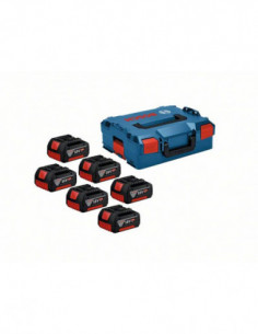Seis baterías GBA 18V 4.0Ah