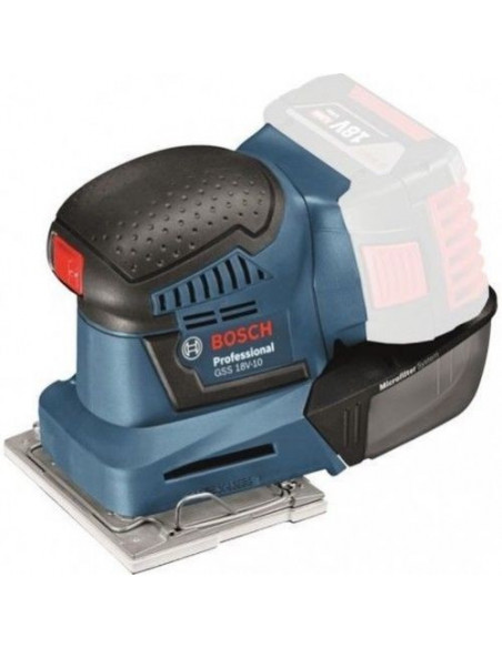Lijadora orbital a batería BOSCH GSS 18V-10