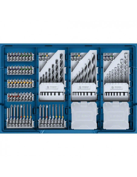 Taladro con percusión a batería BOSCH GSB 18V-55 (Incluye baterías y cargador)