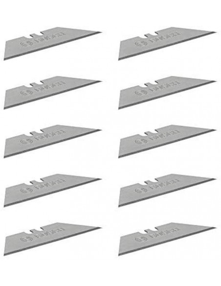 BOSCH 1600A016ZH 10 cuchillas trapezoidales de recambio para cúter