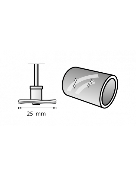 Disco de tela para pulir DREMEL® EZ SpeedClic