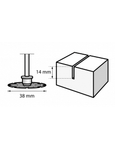 Disco de corte para madera DREMEL® EZ SpeedClic 2