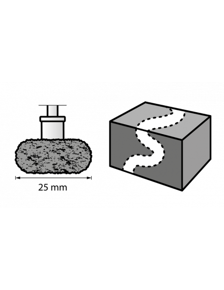 Discos abrasivos para acabados (grano 180 y 280) DREMEL® EZ SpeedClic