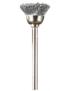 Cepillo de acero al carbono DREMEL® (Ø 13 mm)