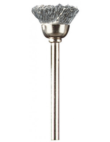 Cepillo de acero al carbono DREMEL® (Ø 13 mm)