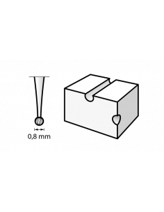 Fresa para grabar DREMEL® (Ø 0,8 mm) 2