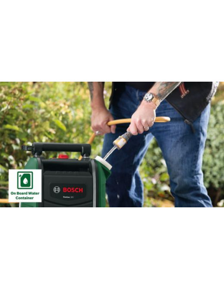 Hidrolimpiadoras a batería BOSCH Fontus 18V (Incluye batería, cargador y accesorios)