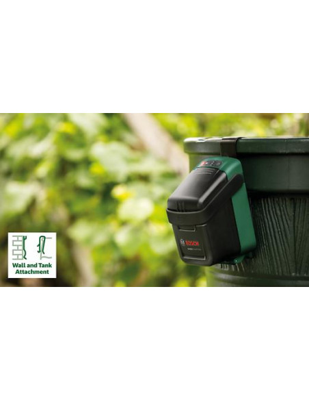 Bombas para el agua de lluvia BOSCH GardenPump 18V-2000 (Incluye batería y accesorios)