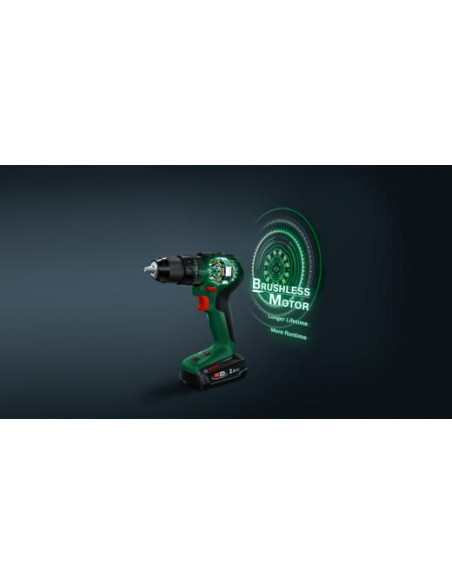 Taladro a batería BOSCH UniversalImpact 18V-60 (Incluye 1 batería, cargador y accesorios)