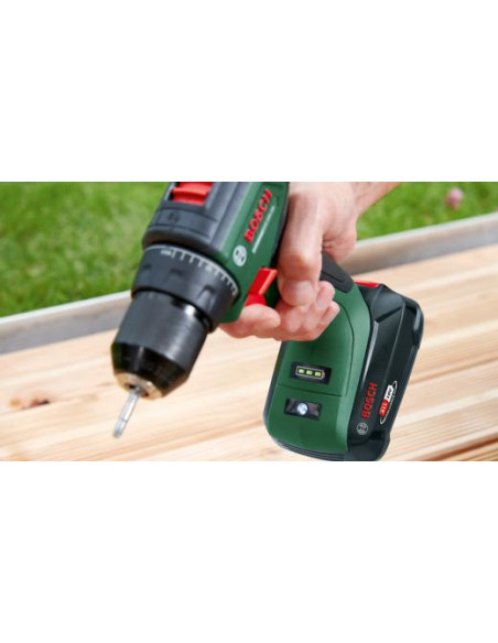 Taladro a batería BOSCH UniversalImpact 18V-60 (Incluye 1 batería, cargador y accesorios)