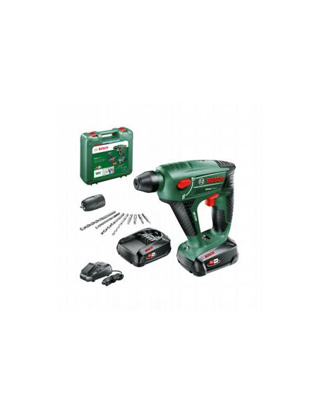 Taladro a batería BOSCH Uneo Maxx (Incluye 2 baterías, cargador y accesorios)