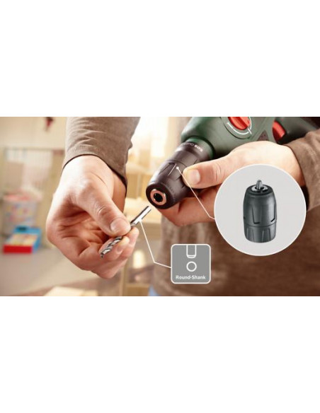 Taladro a batería BOSCH Uneo Maxx (Incluye 2 baterías, cargador y accesorios)