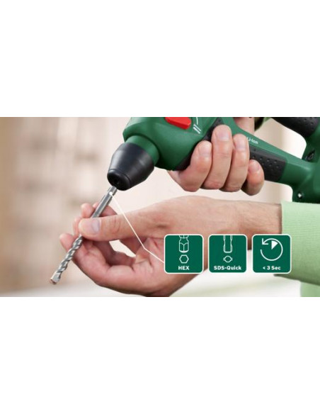 Taladro a batería BOSCH Uneo Maxx (Incluye 1 batería, cargador y accesorios)