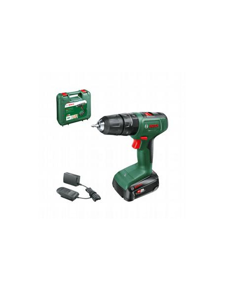Taladro a batería BOSCH EasyImpact 18V-40 (Incluye 1 batería, cargador y accesorios)