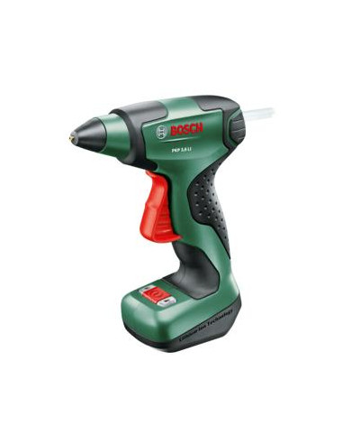 Pistola de pegamento termofusible BOSCH PKP 3.6 LI (Incluye cargador y accesorios)