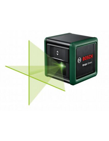 Nivel láser de líneas BOSCH Quigo green (Incluye baterías y accesorios)