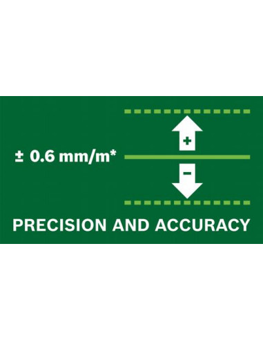 Nivel láser de líneas BOSCH Quigo green...