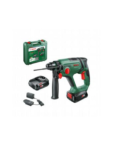 Martillo perforador a batería SDS plus BOSCH UniversalHammer 18 V (Incluye 2 baterías, cargador y accesorios)