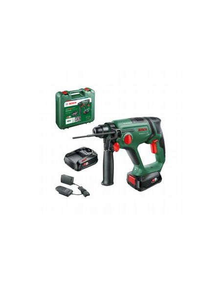Martillo perforador a batería SDS plus BOSCH UniversalHammer 18 V (Incluye 2 baterías, cargador y accesorios)