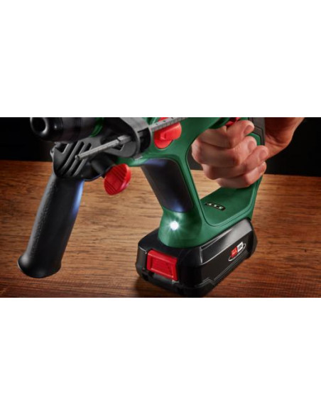 Martillo perforador a batería SDS plus BOSCH UniversalHammer 18 V (Incluye 1 batería (4,0 Ah), cargador y accesorios)