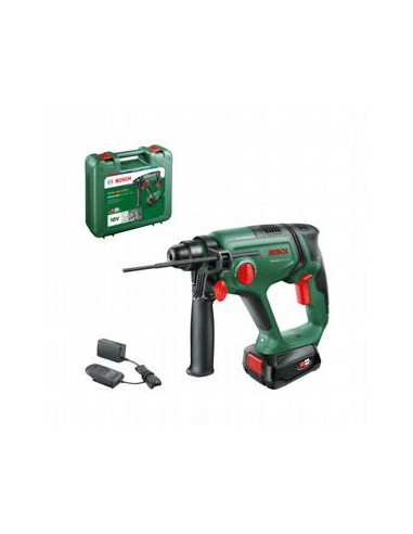 Martillo perforador a batería SDS plus BOSCH UniversalHammer 18 V (Incluye 1 batería (2,5 Ah), cargador y accesorios)