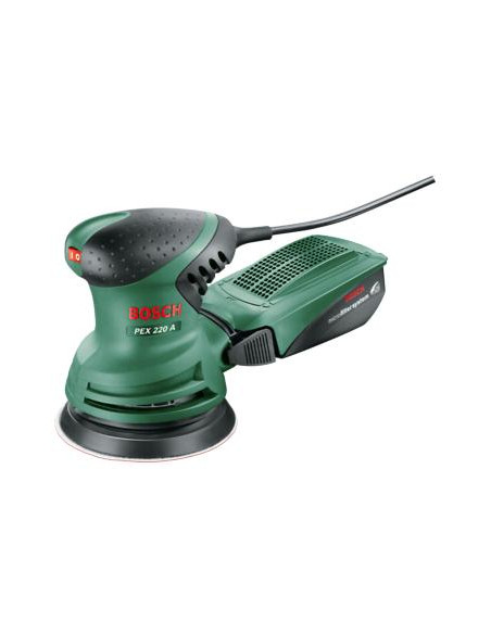 Lijadora excéntrica BOSCH PEX 220 A (Incluye accesorios)