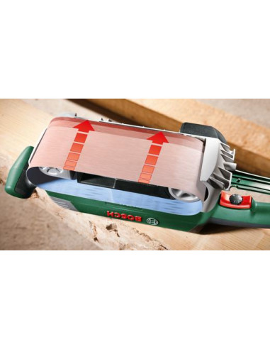 Lijadora de banda BOSCH PBS 75 AE (Incluye...