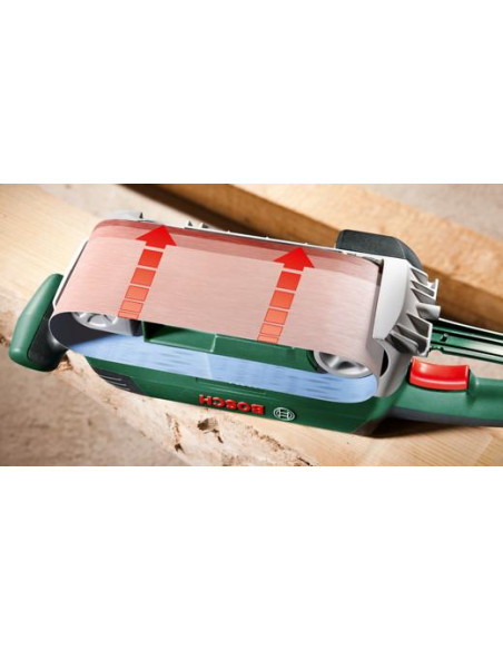 Lijadora de banda BOSCH PBS 75 AE (Incluye accesorios)