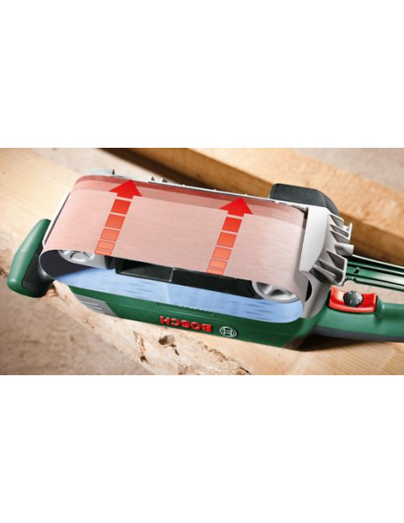 Lijadora de banda BOSCH PBS 75 AE (Incluye accesorios)