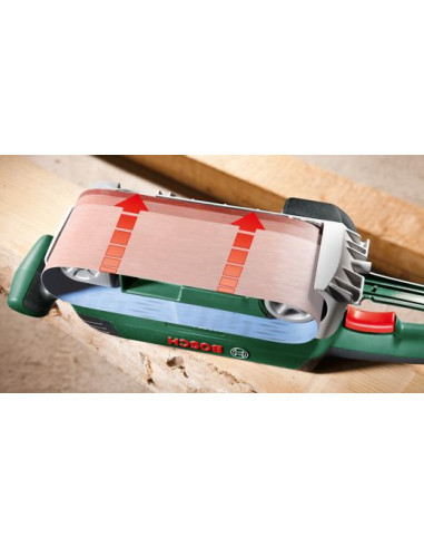 Lijadora de banda BOSCH PBS 75 A (Incluye...