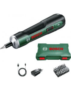Atornillador a batería BOSCH PushDrive (Incluye cargador...