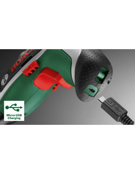 Atornillador a batería BOSCH IXO 7 (Incluye accesorios)