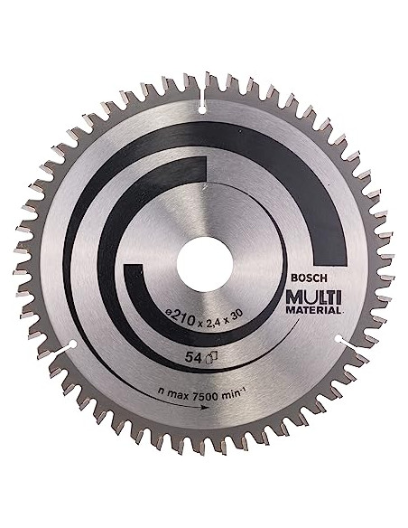 Disco de sierra circular multimaterial para sierras portátiles