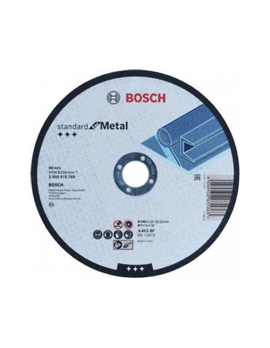 Disco de corte Standard for Metal recto,...