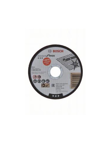 Disco de corte Standard for Inox recto, orificio de 22,23 mm para amoladoras pequeñas (Ø 115)