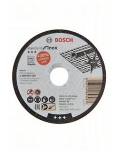 Disco de corte rectos para inox "Standard for Inox...
