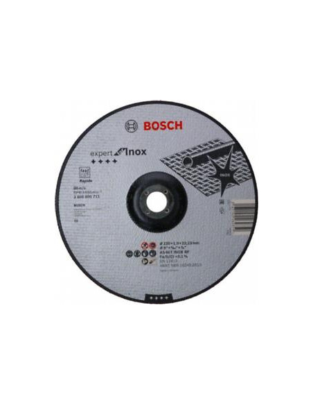 Disco de corte Expert for Inox Rapido con centro hundido (Ø 230)