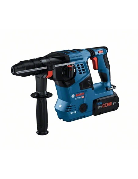 Martillo perforador SDS plus a batería GBH 18V-28 CF Professional (Incluye 2 baterías y cargador, en maletín L-BOXX)