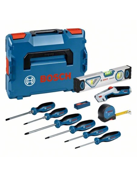 Kit combinado Juego de destornilladores y varias herramientas manuales de 19 piezas Professional (En maletín L-BOXX)