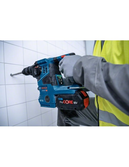Martillo perforador SDS plus a batería GBH 18V-28 CF Professional (Sin batería ni cargador, en maletín L-BOXX)