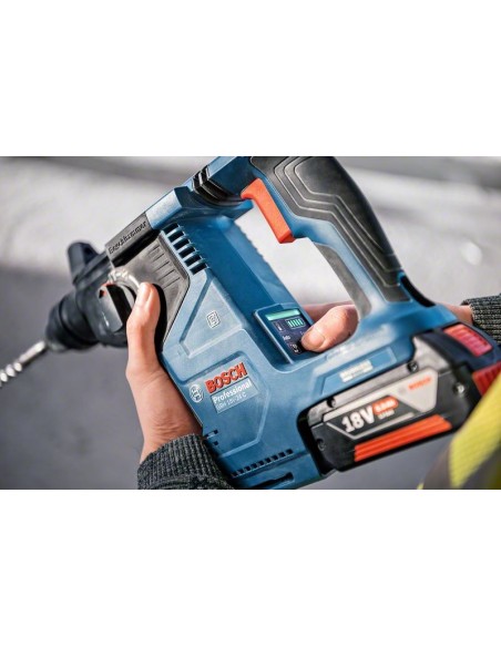 Martillo perforador SDS plus a batería GBH 18V-24 C Professional (Sin batería ni cargador, en maletín L-BOXX)