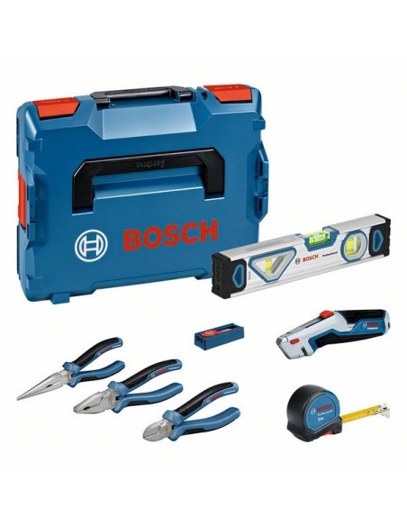 BOSCH 0615990N2S Kit combinado de alicates y herramientas manuales (16 piezas)