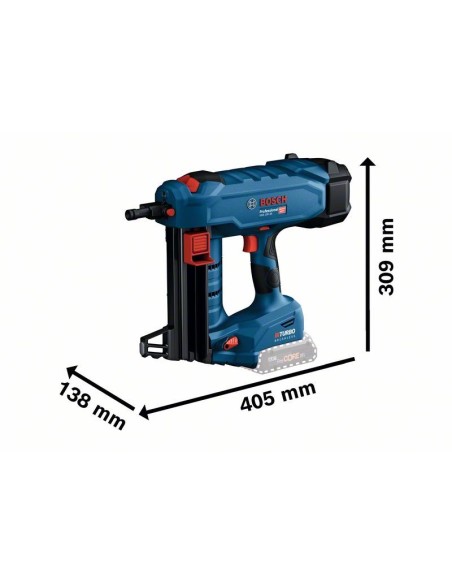 Clavadora para hormigón a batería GNB 18V-38 Professional (Incluye 2 baterías y cargador, en maletín L-BOXX)
