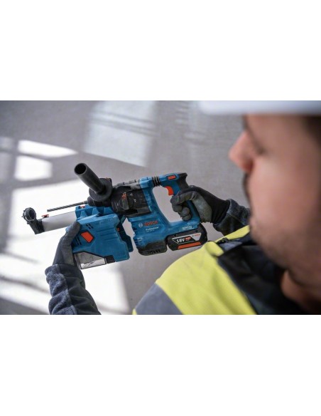 Martillo perforador SDS plus a batería GBH 18V-22 Professional (Sin batería ni cargador, en maletín L-BOXX)