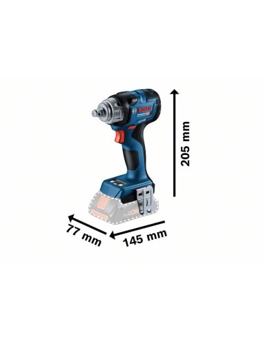 Atornillador de impacto a batería GDS 18V-330...